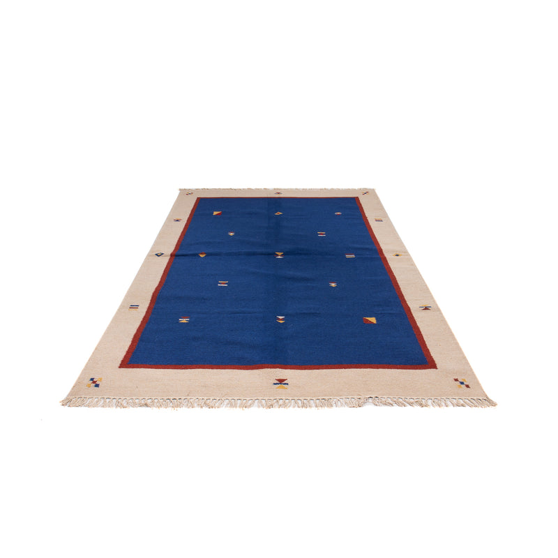 Tappeto Kelim - Tendenza - 240 x 170 cm - blu scuro