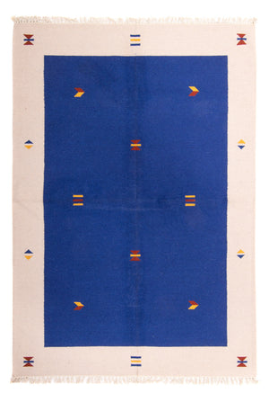 Tappeto Kelim - Tendenza - 240 x 170 cm - blu scuro