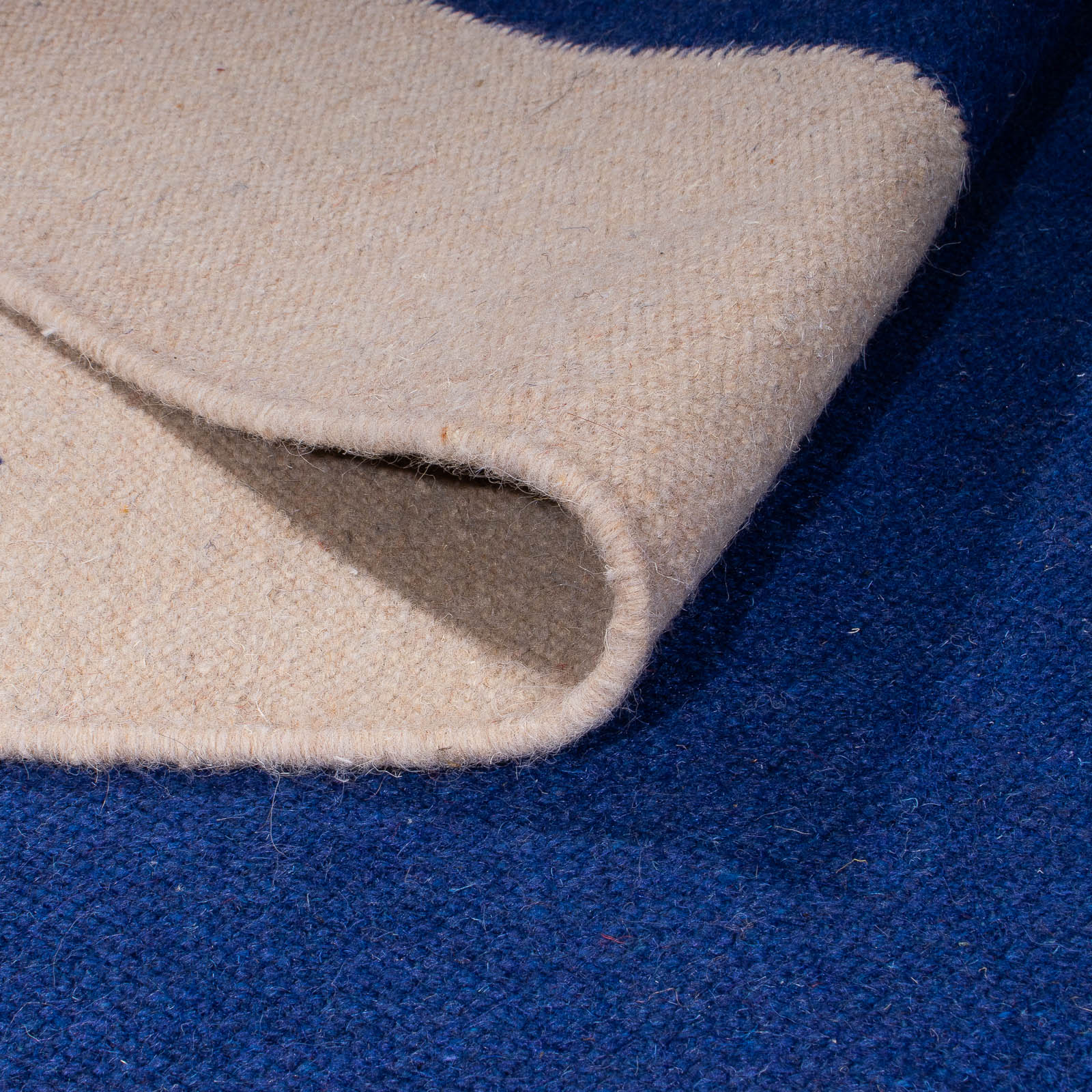 Tappeto Kelim - Tendenza - 240 x 170 cm - blu scuro