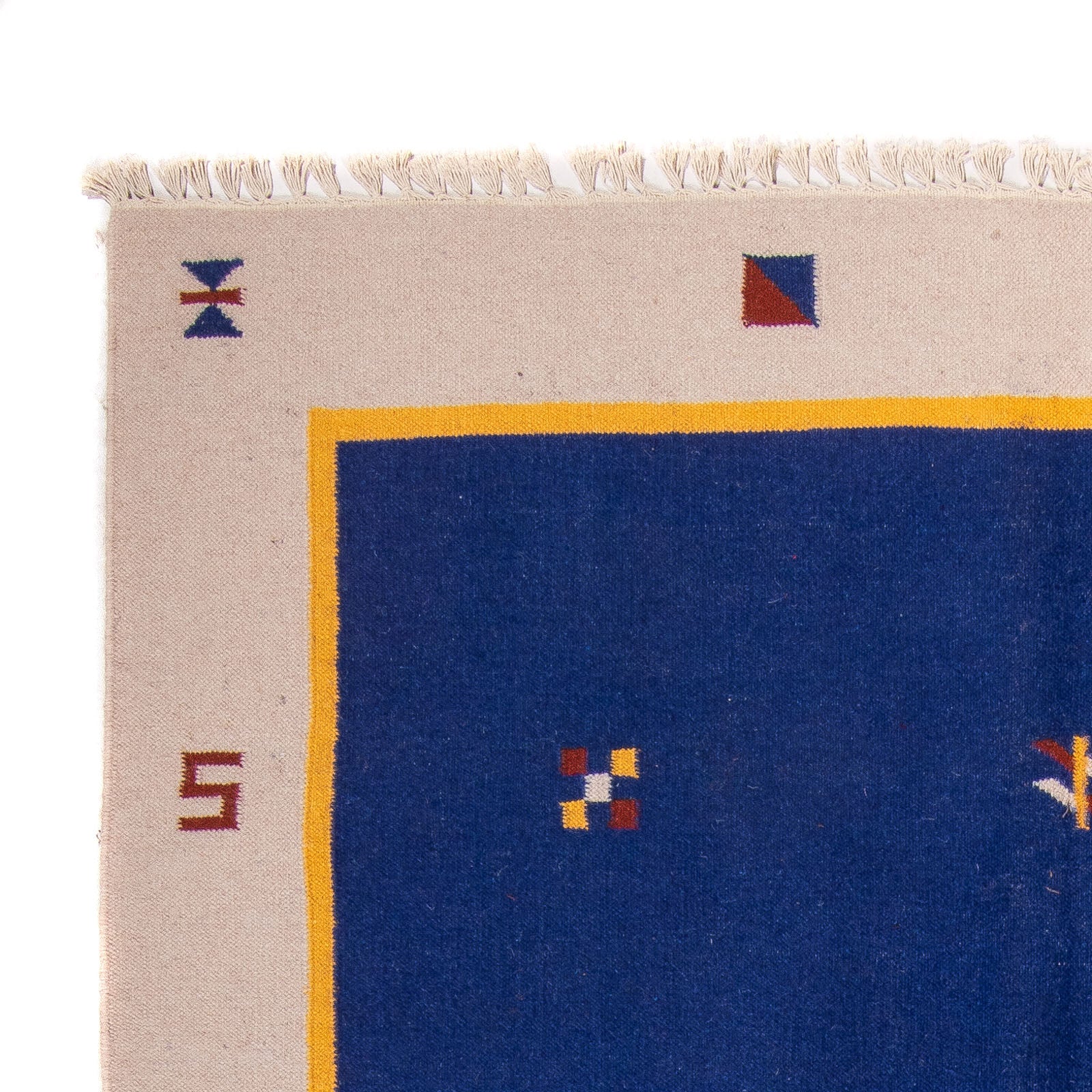 Tappeto Kelim - Tendenza - 240 x 170 cm - blu scuro