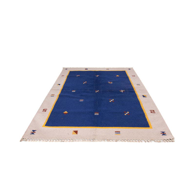 Tappeto Kelim - Tendenza - 240 x 170 cm - blu scuro