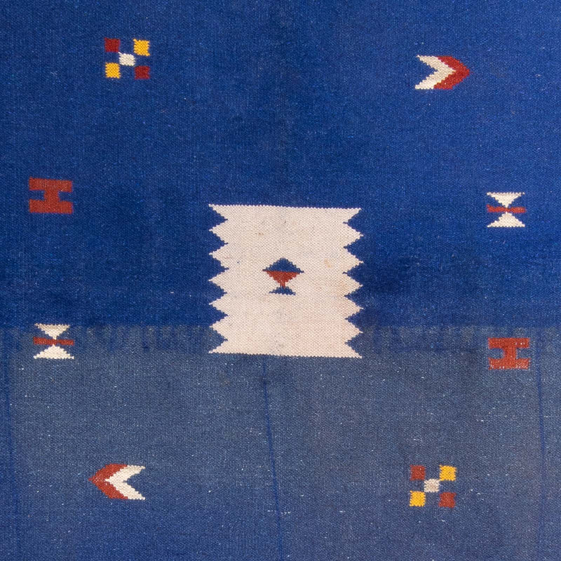 Tappeto Kelim - Tendenza - 240 x 170 cm - blu scuro