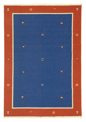 Tappeto Kelim - Tendenza - 300 x 200 cm - blu