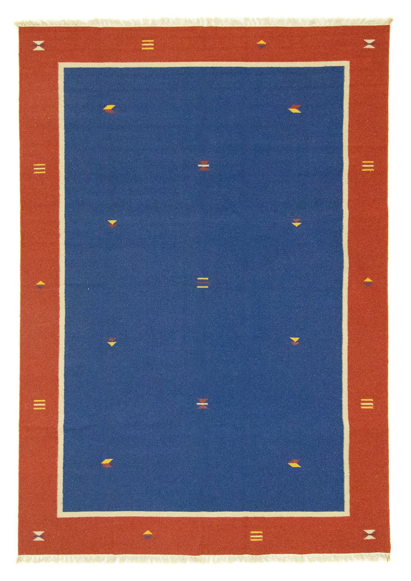 Tappeto Kelim - Tendenza - 300 x 200 cm - blu