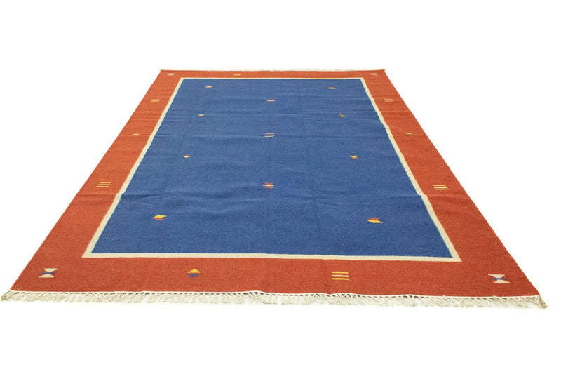 Tappeto Kelim - Tendenza - 300 x 200 cm - blu