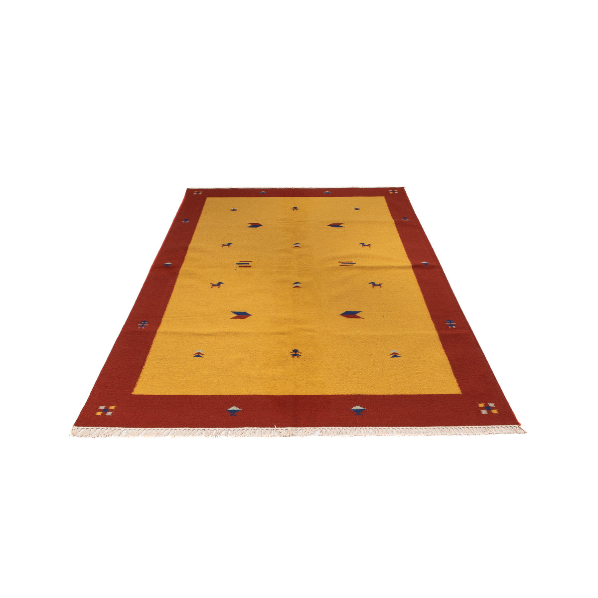 Tappeto Kelim - Tendenza - 240 x 170 cm - oro