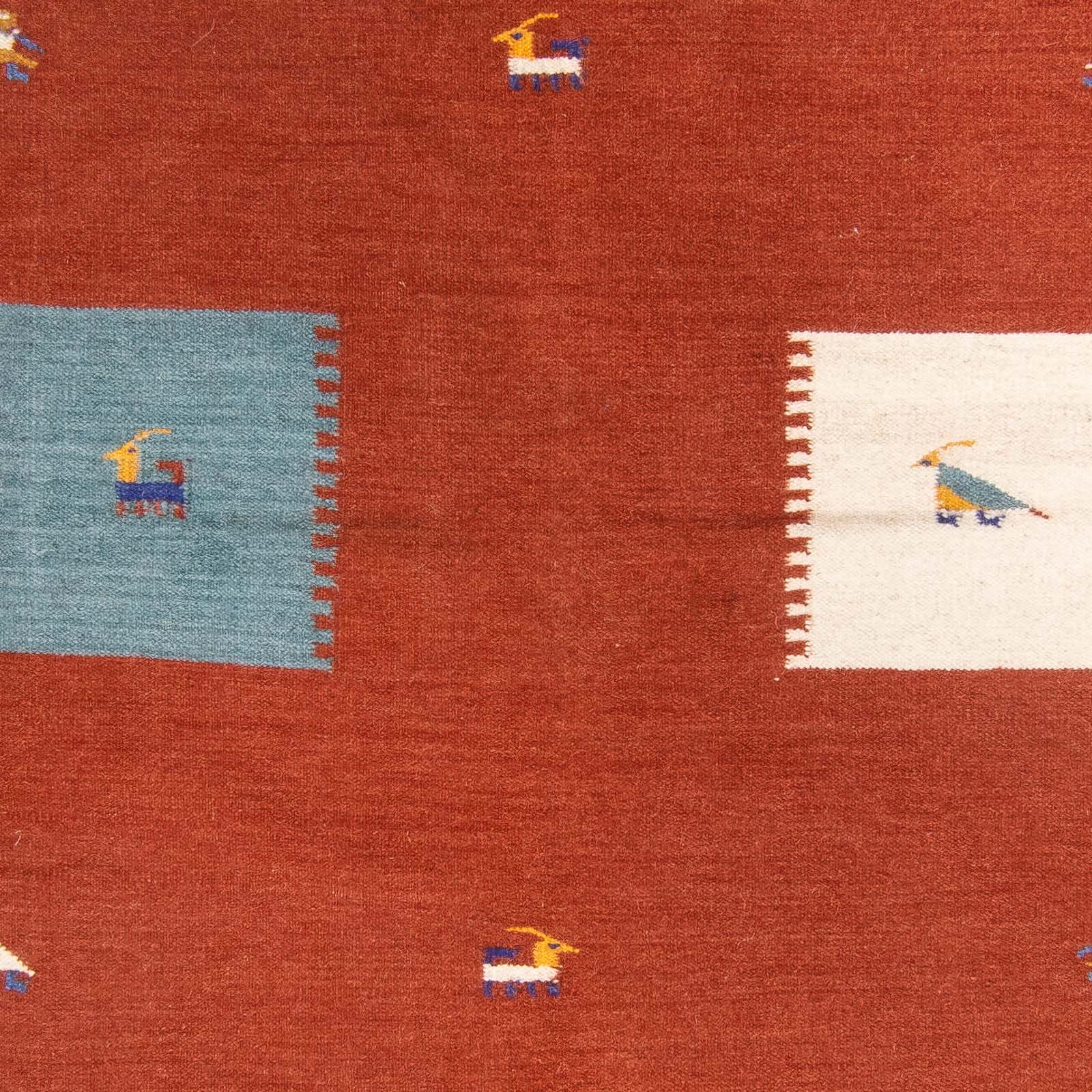 Tappeto Kelim - Tendenza - 240 x 170 cm - rosso scuro
