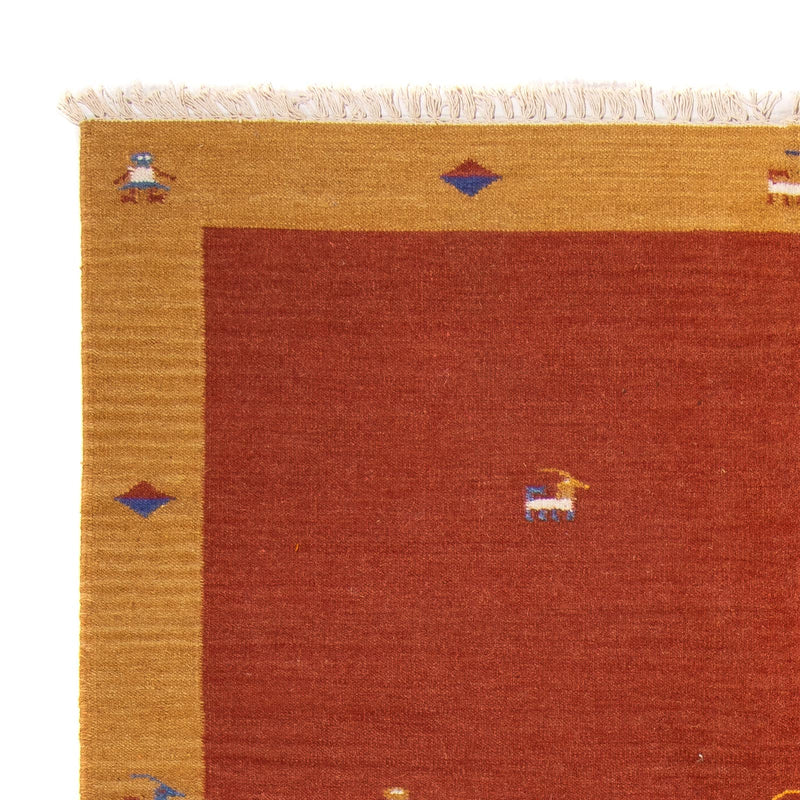 Tappeto Kelim - Tendenza - 240 x 170 cm - rosso scuro
