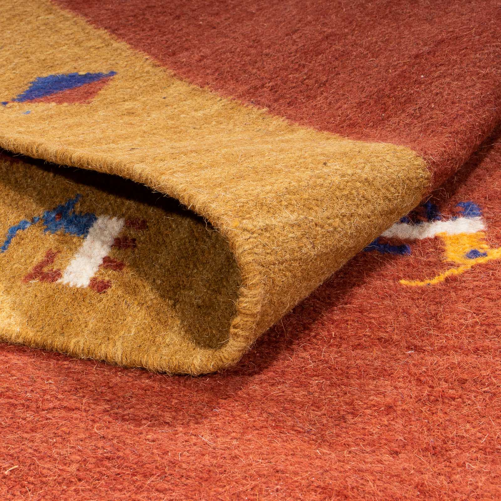 Tappeto Kelim - Tendenza - 240 x 170 cm - rosso scuro