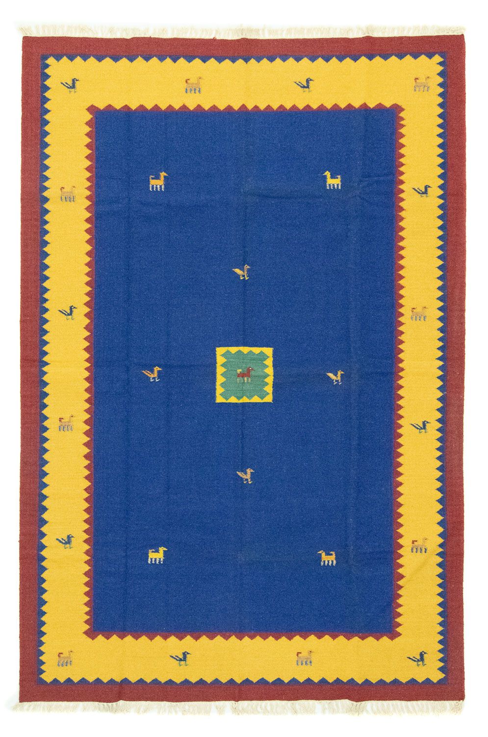 Tappeto Kelim - Tendenza - 300 x 200 cm - blu