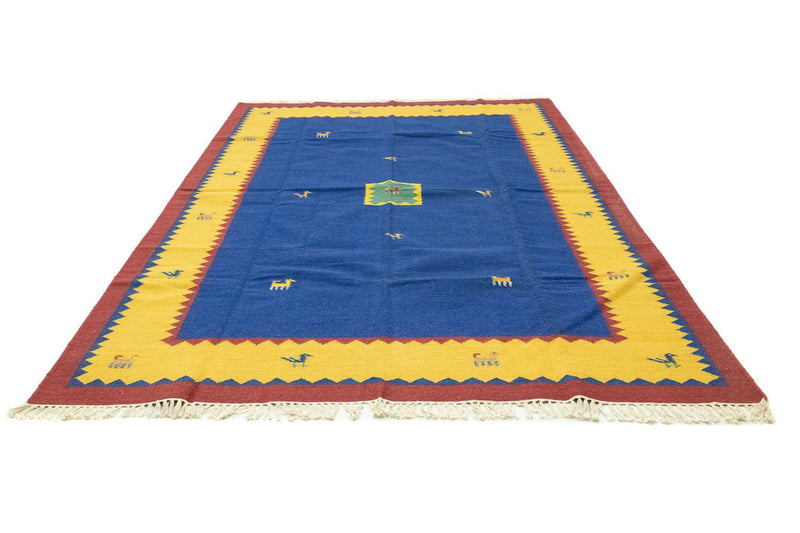 Tappeto Kelim - Tendenza - 300 x 200 cm - blu