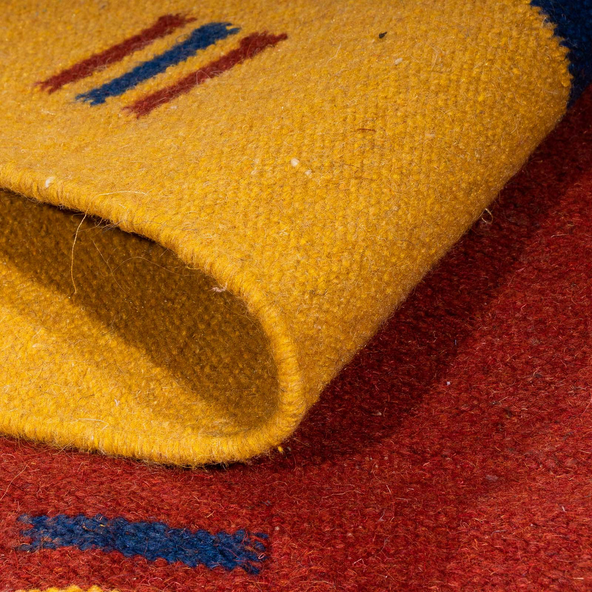 Tappeto Kelim - Tendenza - 240 x 170 cm - rosso scuro