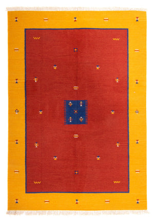 Tappeto Kelim - Tendenza - 240 x 170 cm - rosso scuro