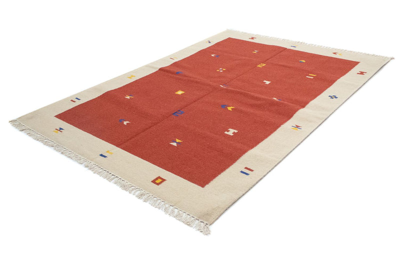 Tappeto Kelim - Tendenza - 240 x 170 cm - ruggine