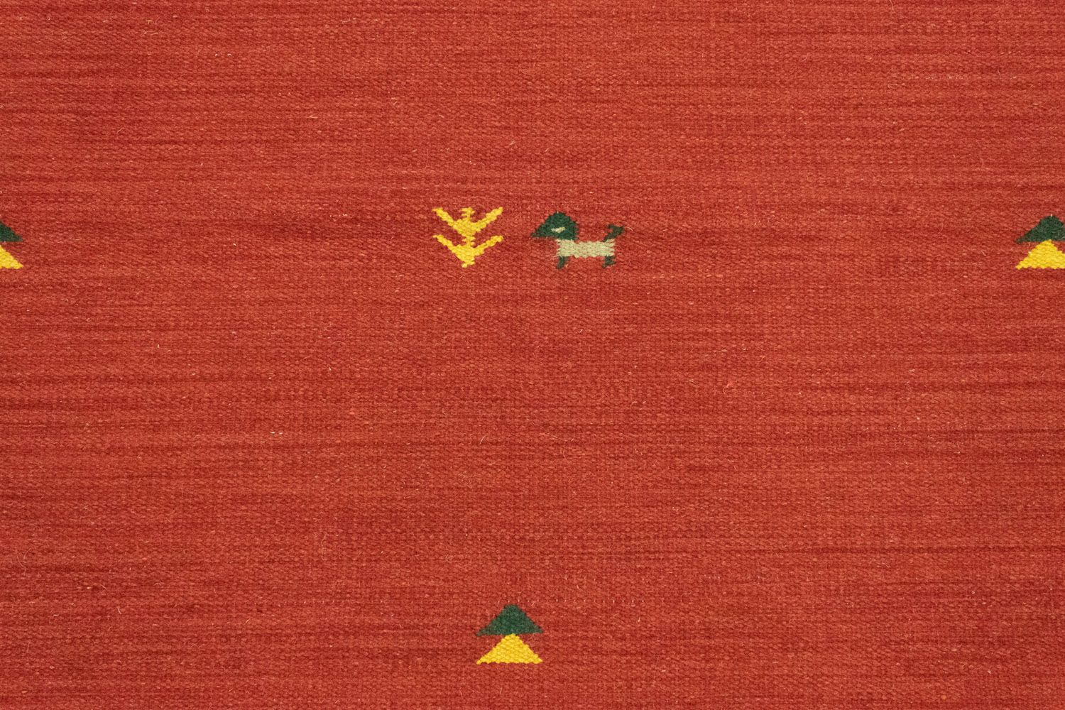 Tappeto Kelim - Tendenza - 180 x 120 cm - ruggine