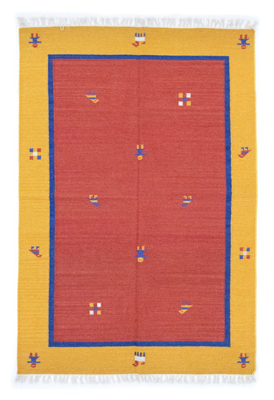 Kilim moderno Tappeto 140x200cm - Tappeto di lana