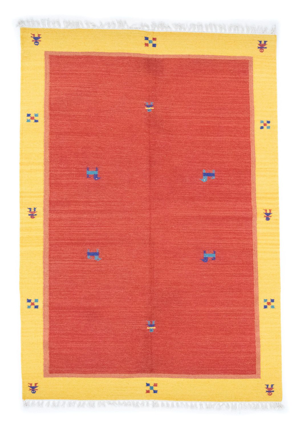 Tappeto Kelim - Tendenza - 200 x 140 cm - rosso