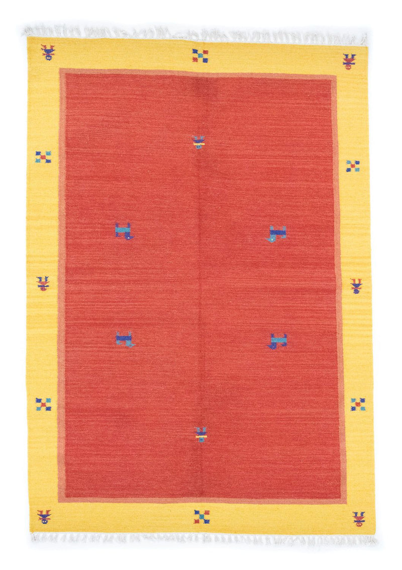Tappeto Kelim - Tendenza - 200 x 140 cm - rosso