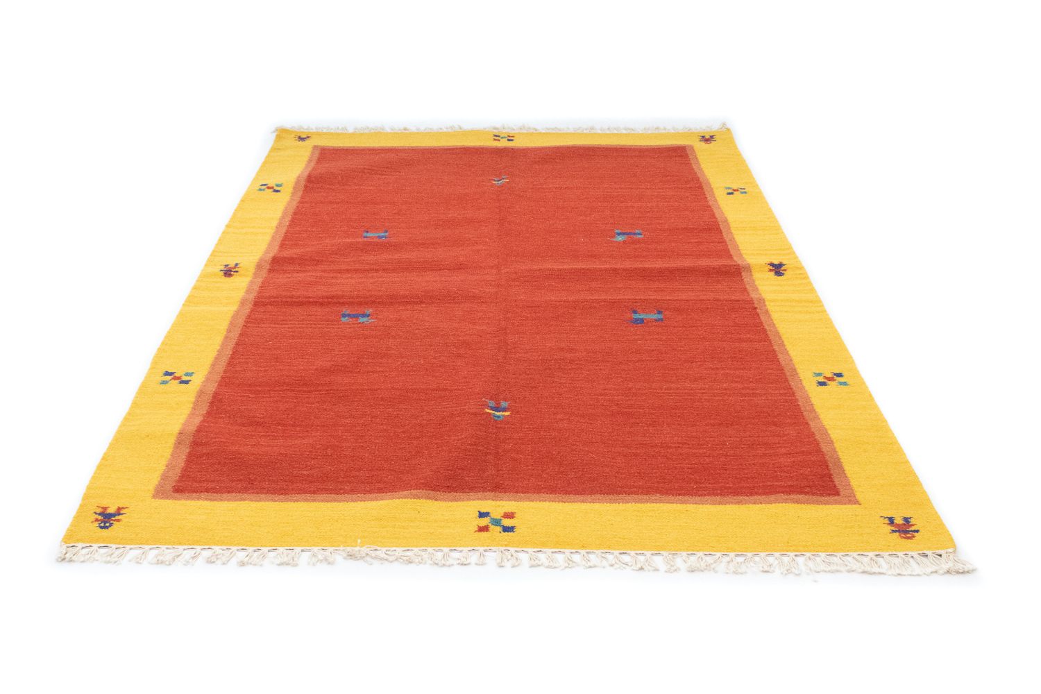 Tappeto Kelim - Tendenza - 200 x 140 cm - rosso