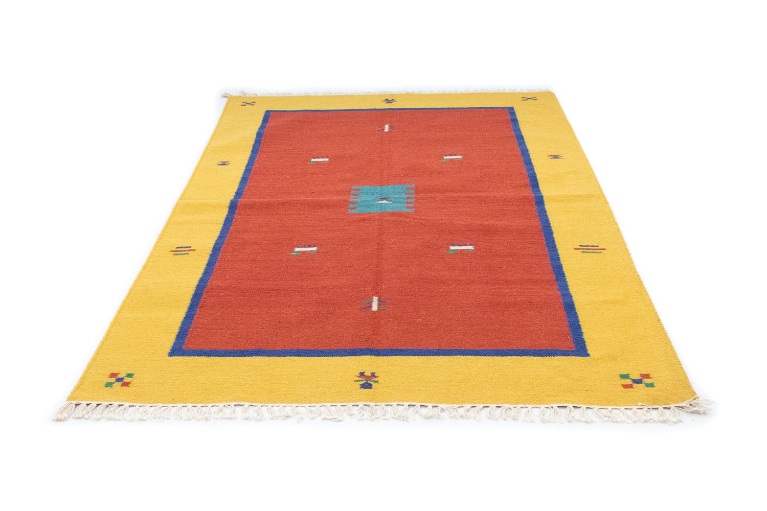 Tappeto Kelim - Tendenza - 200 x 140 cm - rosso