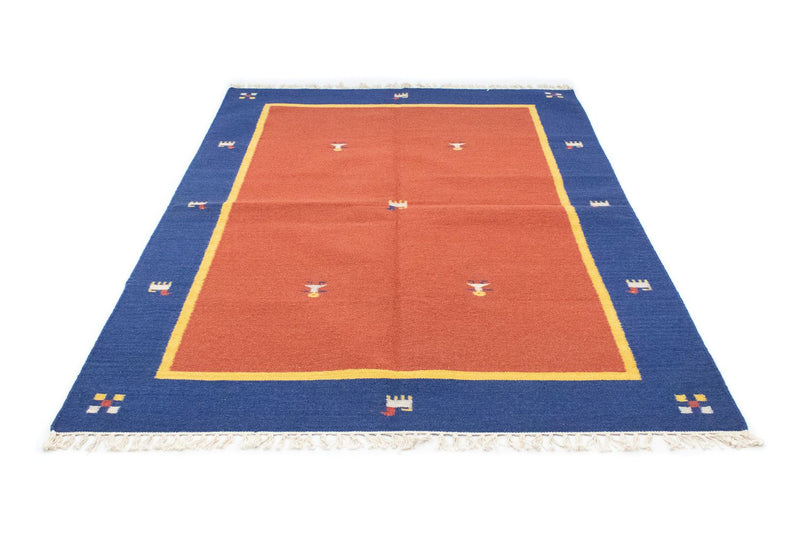 Tappeto Kelim - Tendenza - 200 x 140 cm - arancione