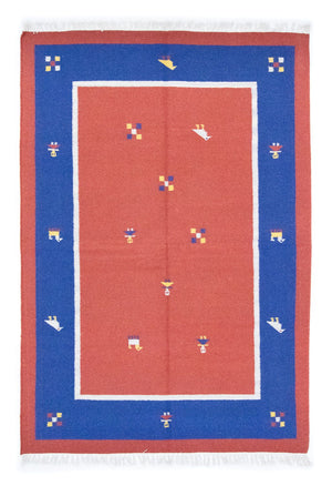 Tappeto Kelim - Tendenza - 200 x 140 cm - arancione