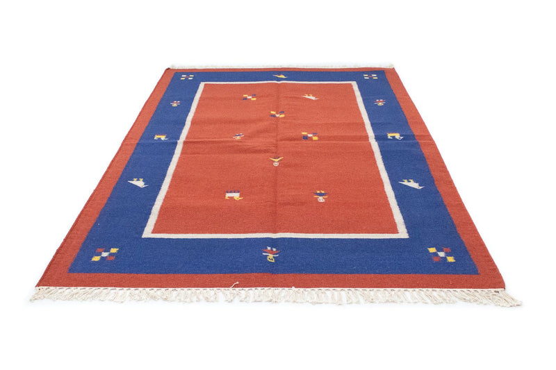 Tappeto Kelim - Tendenza - 200 x 140 cm - arancione
