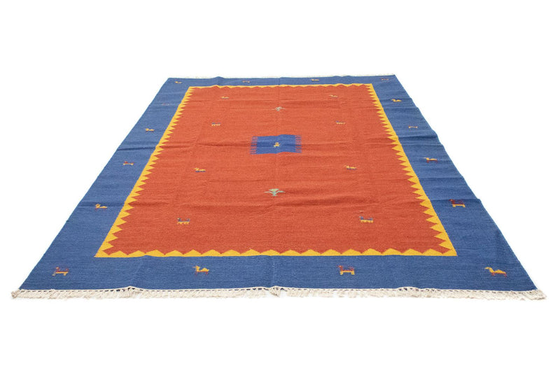 Tappeto Kelim - Tendenza - 300 x 200 cm - arancione