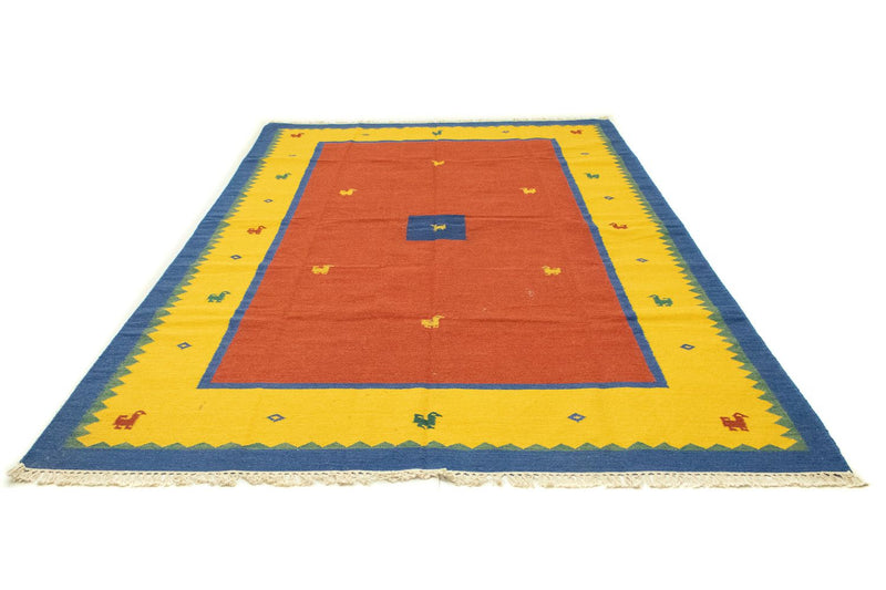 Tappeto Kelim - Tendenza - 300 x 200 cm - arancione