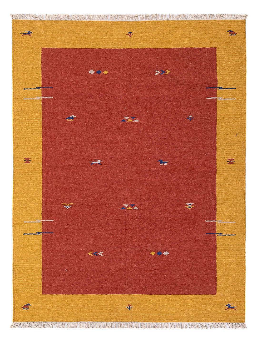 Kelim Teppich - Trendy - 240 x 170 cm - rost