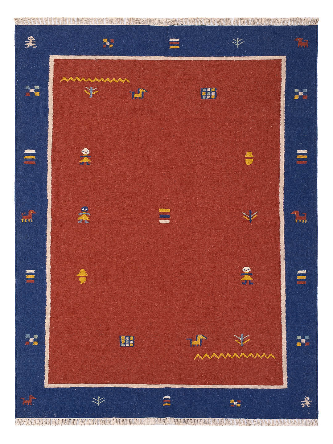 Kelim Teppich - Trendy - 240 x 170 cm - rost