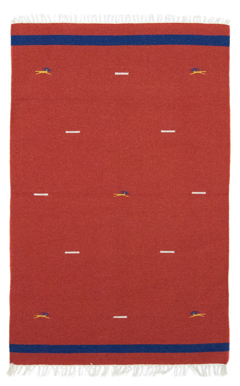 Tappeto Kelim - Tendenza - 180 x 120 cm - rosso