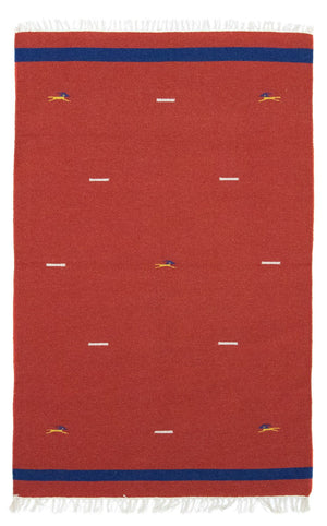 Tappeto Kelim - Tendenza - 180 x 120 cm - rosso