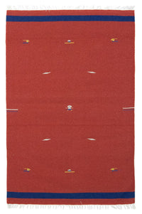 Tappeto Kelim - Tendenza - 180 x 120 cm - rosso