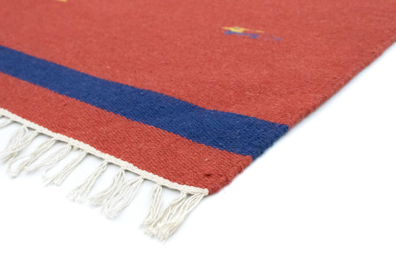 Tappeto Kelim - Tendenza - 180 x 120 cm - rosso