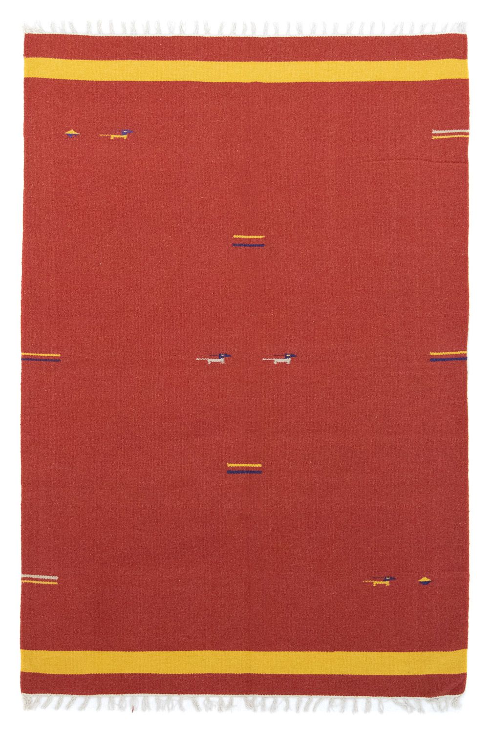 Tappeto Kelim - Tendenza - 200 x 140 cm - rosso