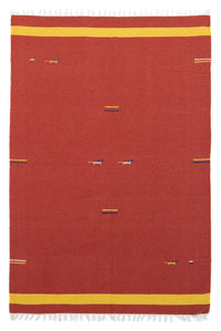 Tappeto Kelim - Tendenza - 200 x 140 cm - rosso