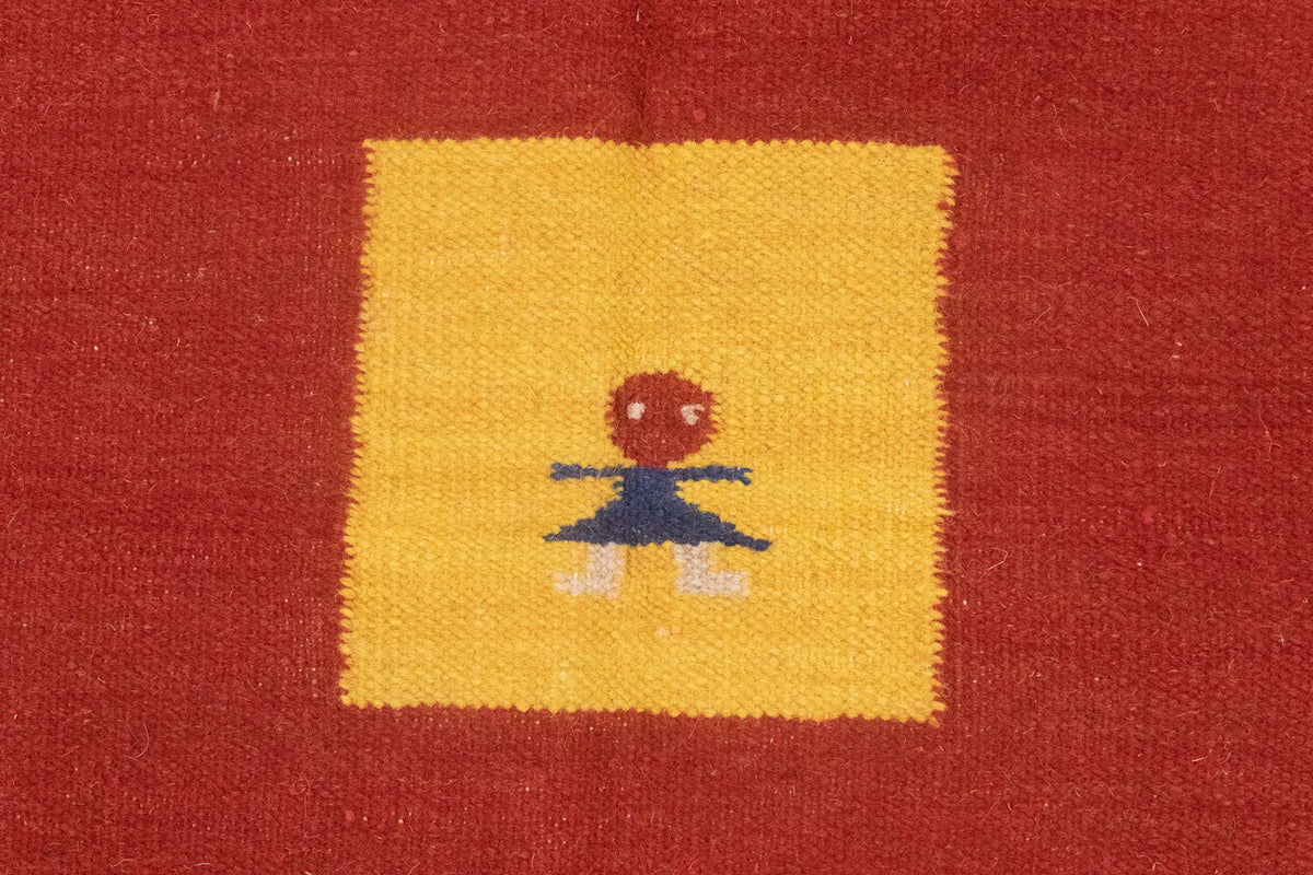 Tappeto Kelim - Tendenza - 200 x 140 cm - rosso