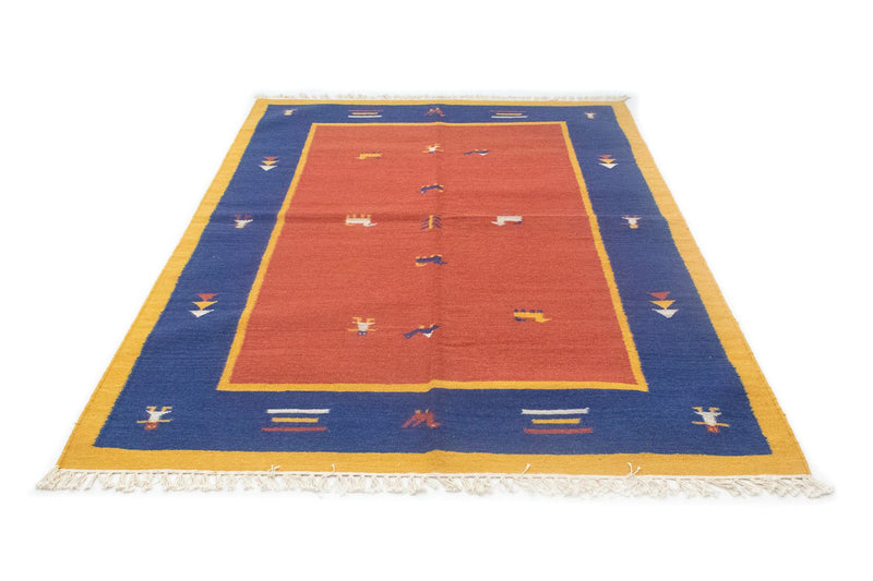 Tappeto Kelim - Tendenza - 200 x 140 cm - arancione