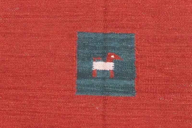 Tappeto Kelim - Tendenza - 200 x 140 cm - rosso