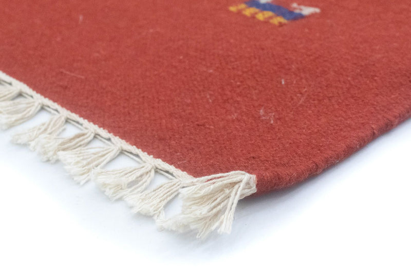 Tappeto Kelim - Tendenza - 200 x 140 cm - rosso