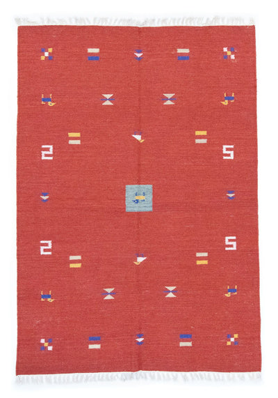 Kilim moderno Tappeto 140x200cm - Tappeto di lana
