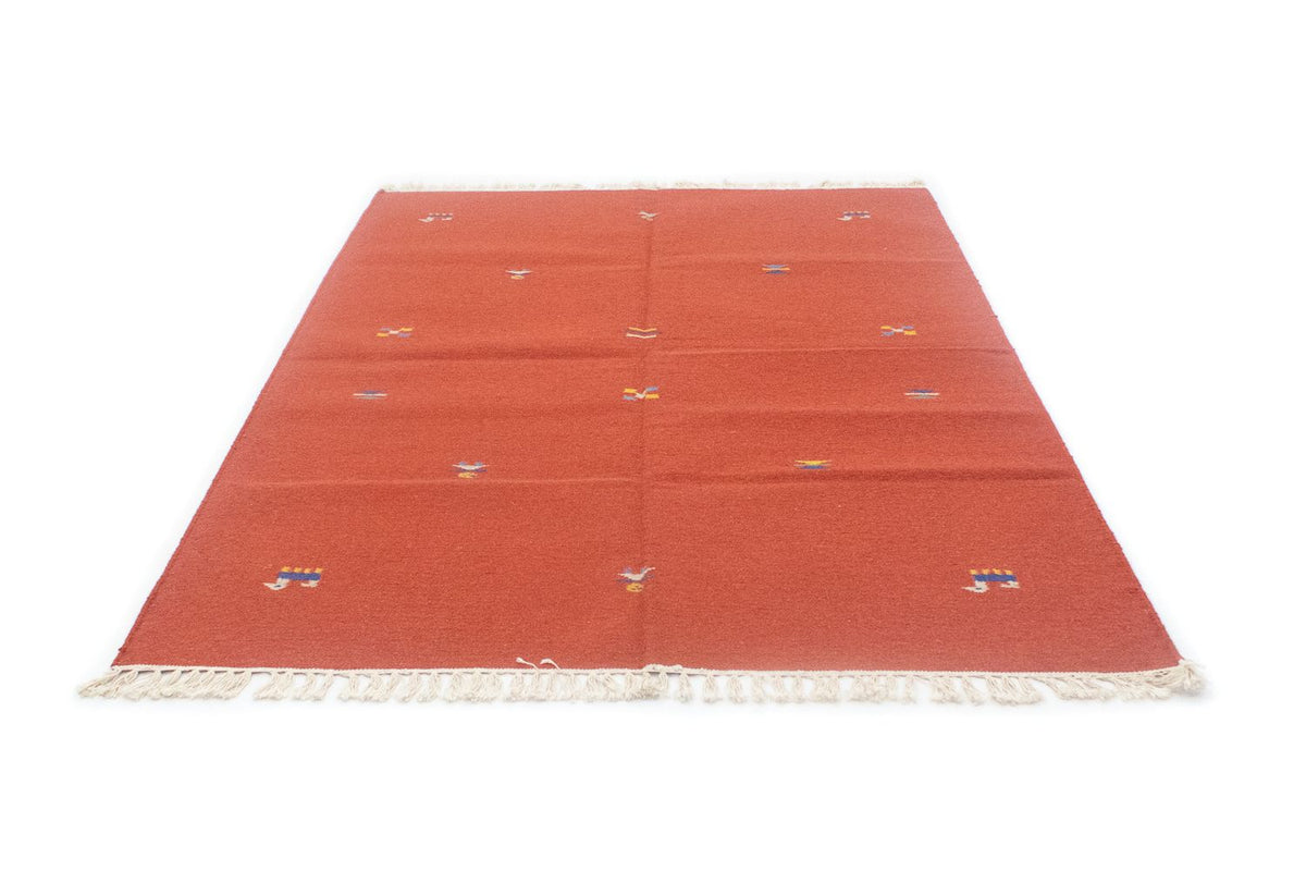 Tappeto Kelim - Tendenza - 200 x 140 cm - arancione