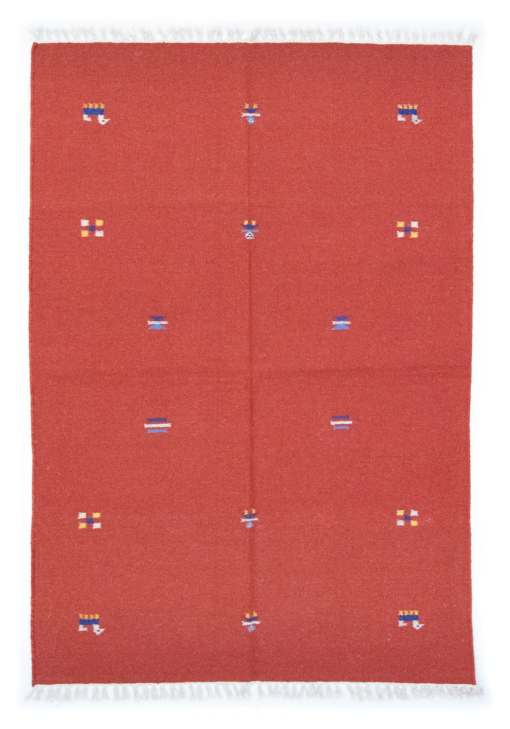 Tappeto Kelim - Tendenza - 200 x 140 cm - rosso