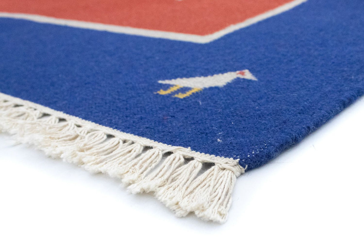 Kilim moderno Tappeto 140x200cm - Tappeto di lana