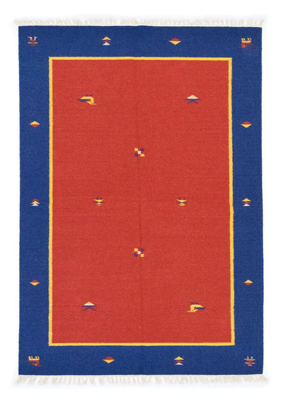 Kilim moderno Tappeto 140x200cm - Tappeto di lana