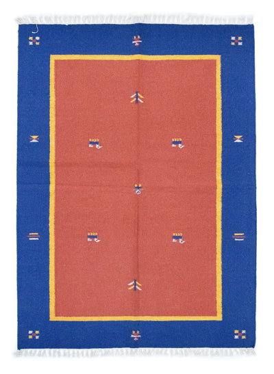 Kilim moderno Tappeto 140x200cm - Tappeto di lana
