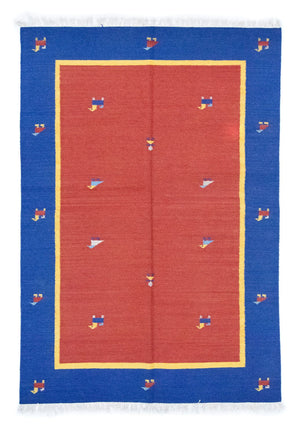 Tappeto Kelim - Tendenza - 200 x 140 cm - rosso