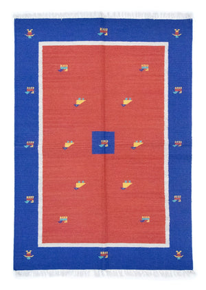 Tappeto Kelim - Tendenza - 200 x 140 cm - rosso