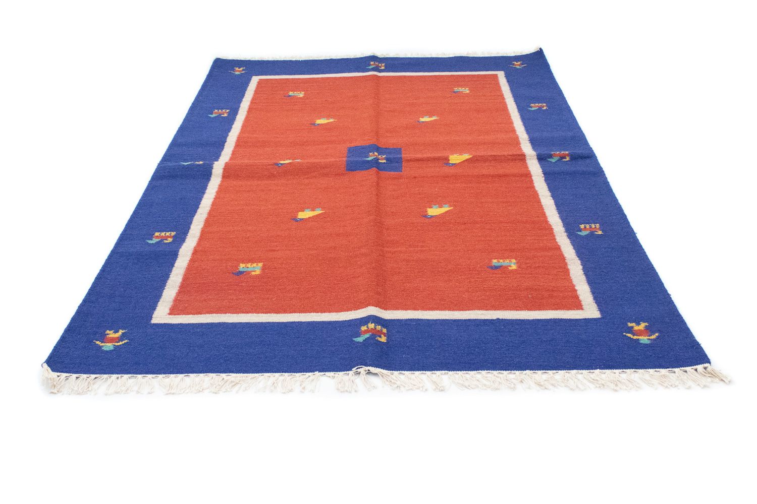 Tappeto Kelim - Tendenza - 200 x 140 cm - rosso